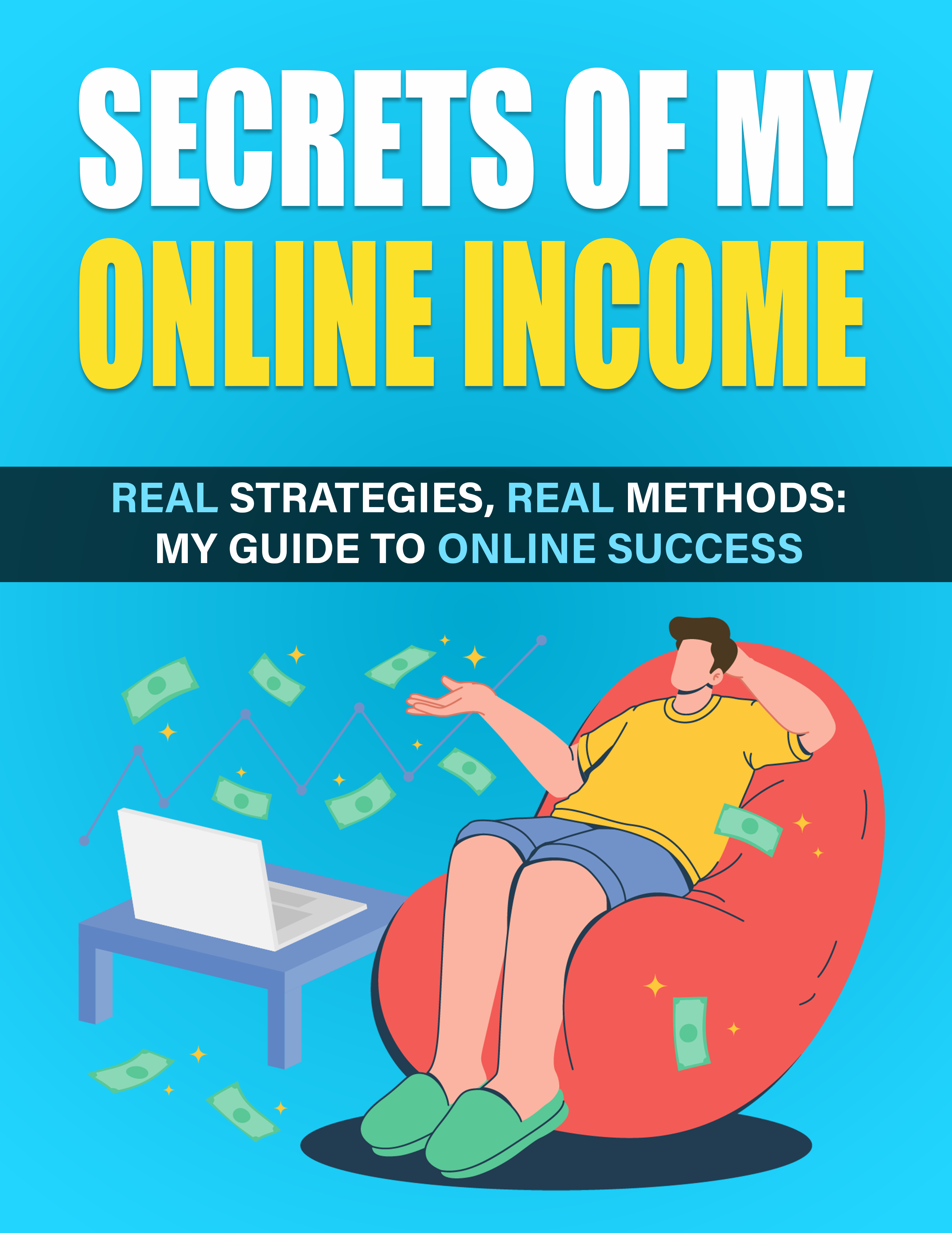 book cover for Secrety Of My Online Income